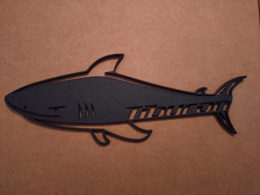 Hyundai Tiburon Badge - (Shark)