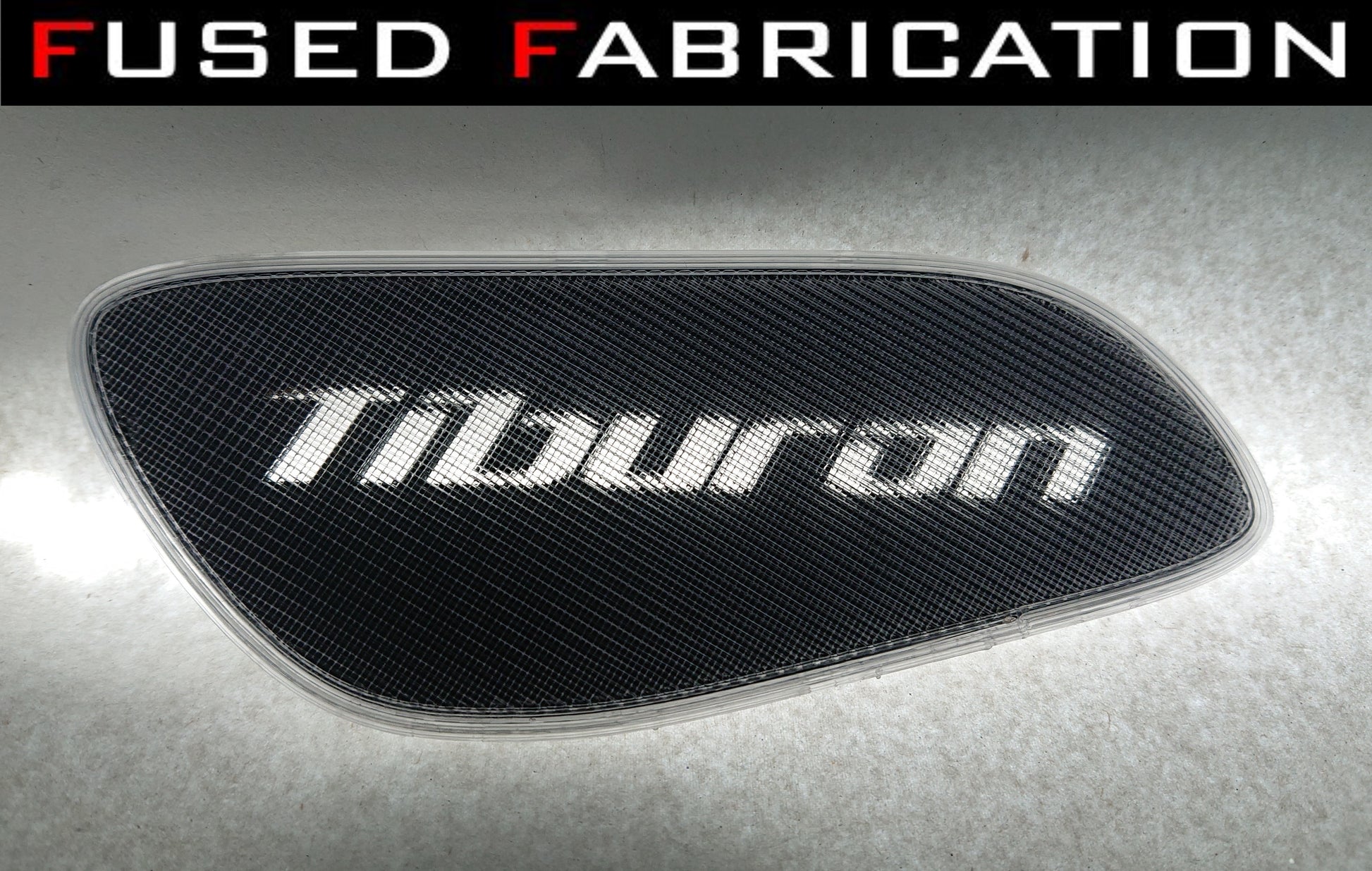 hyundai coupe / tuscani / tiburon clear door light TIBURON logo