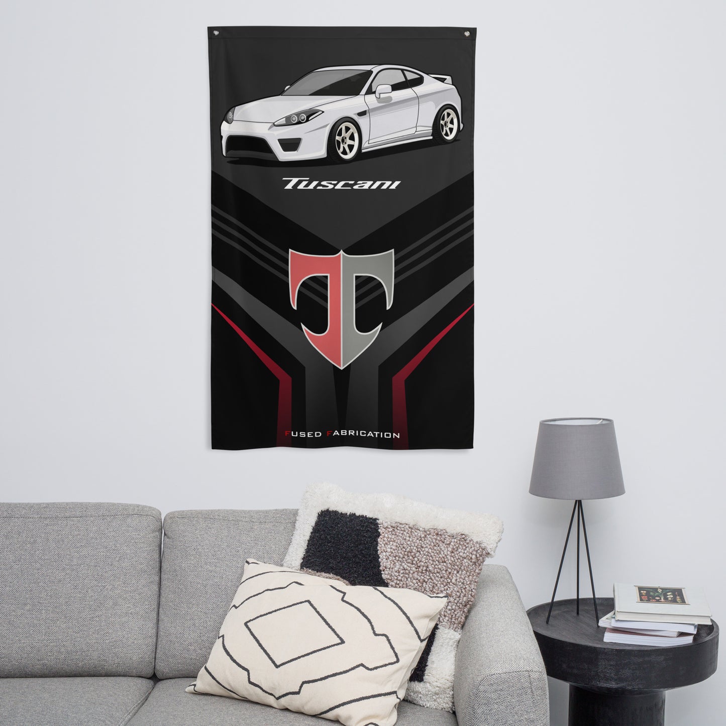 Hyundai Coupe Wall Flag